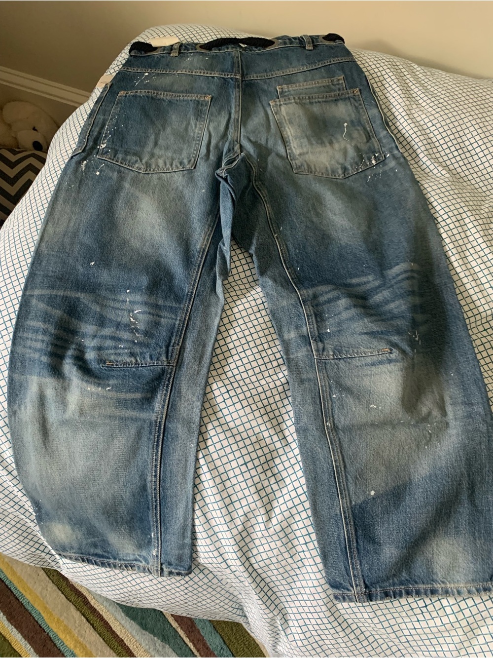 FREE PEOPLE We The Free Moxie Pull-On Barrel Jeans Size 28 NEW - Picture 14 of 16